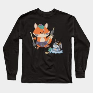 The Sushi Fox Long Sleeve T-Shirt